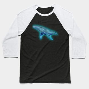 Humpback whale t-shirt design Baseball T-Shirt